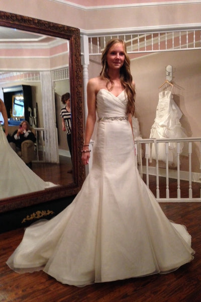 chinese dress ladies Jim Hjelm Laila Sweetheart Organza Wedding Dress – Instant Filters 2