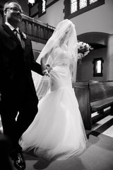 Romona Keveza Lace Mermaid Gown Style L315