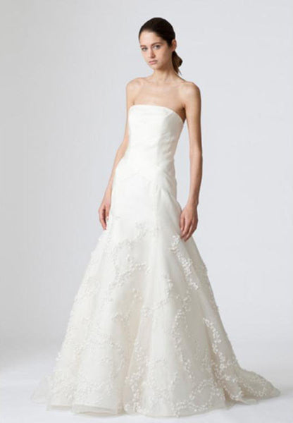 vera wang organza dress Vera Wang Ghillian Blossom Organza Wedding Dress Instant Filters 2