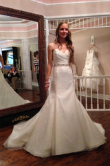 Jim Hjelm Laila Sweetheart Organza Wedding Dress