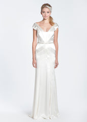 Bibhu Mohapatru 'Deco' Silk Wedding Dress