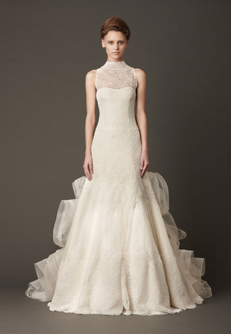 Vera Wang Lisette Corded Leaf Lace Wedding Dress