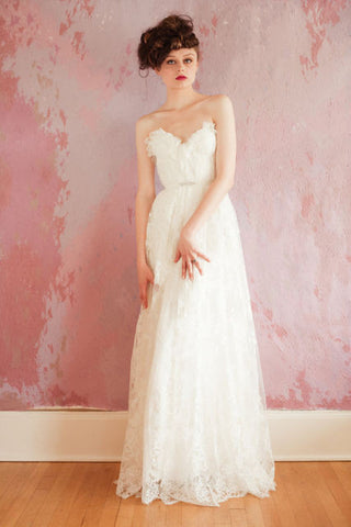 Sarah Seven Romanced Lace Wedding Dress