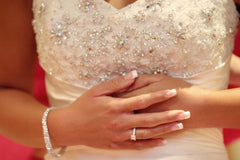 Maggie Sottero Parisianna
Ivory
Satin
A-line
Swarovski crystal
Sweetheart
Wedding Dress
Bodice close
