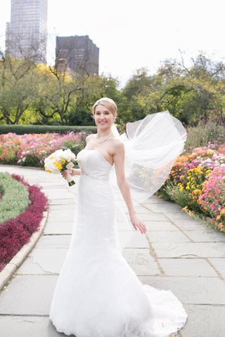 La Sposa Strapless Evanna Wedding Dress