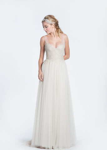 Paolo Sebastian 'Mia' Tulle Wedding Dress