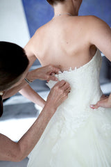 Vera Wang Strapless Eliza Wedding Dress
