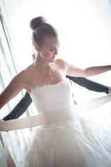 Vera Wang Strapless Eliza Wedding Dress