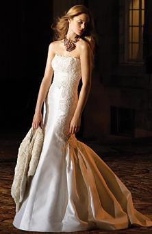Rivini Dove Strapless Wedding Dress