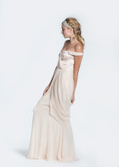Winifred Bean 'Tulipe' Blush Wedding Dress
