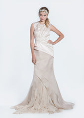 Bibhu Mohapatru 'Gwyneth' Ivory & Nude Mermaid Wedding Dress