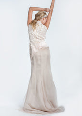 Bibhu Mohapatru 'Gwyneth' Ivory & Nude Mermaid Wedding Dress