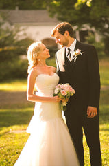 Romona Keveza Lace Mermaid Wedding Dress