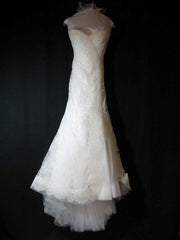 Monique Lhuillier Trumpet Lace Emma Wedding Dress
