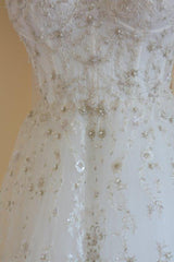 Monique Lhuillier Creme Brulee Wedding Dress