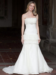 Priscilla of Boston Platinum STYLE PL163 Wedding Dress