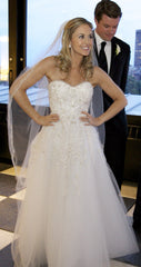 Monique Lhuillier Creme Brulee Wedding Dress