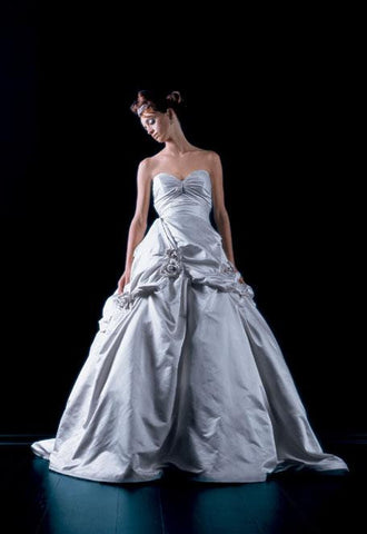 Monique Lhuillier Camelot Silk Ball Gown