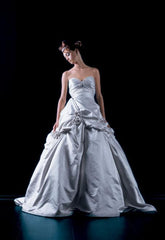 Monique Lhuillier Camelot Silk Ball Gown