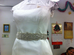Romona Keveza Silk Mermaid Wedding Dress