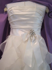 Paloma Blanca Classics Strapless Wedding Dress