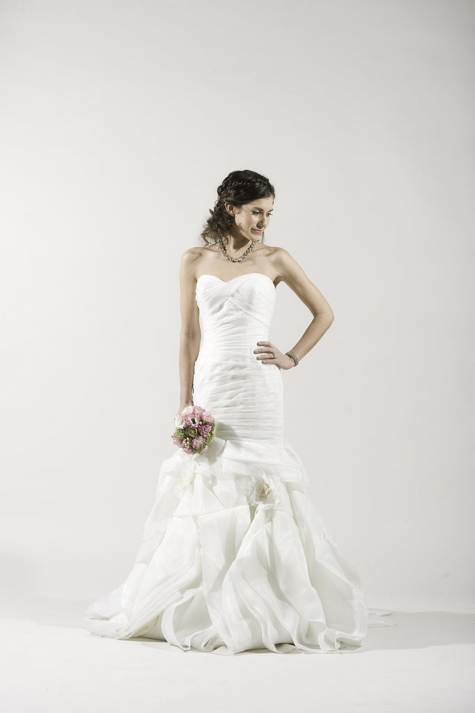 dennis basso style 14139n modern ball gown wedding dress Dennis Basso Ball Gown Nearly Newlywed