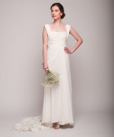 Elie Saab for Pronovias 'Casandra' Ivory Silk Wedding Dress