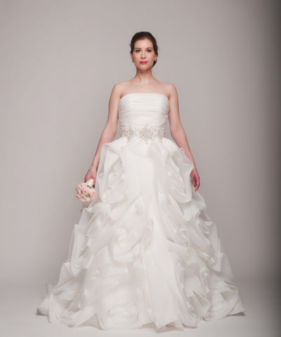 Lis Simon 'Constance' White Gown