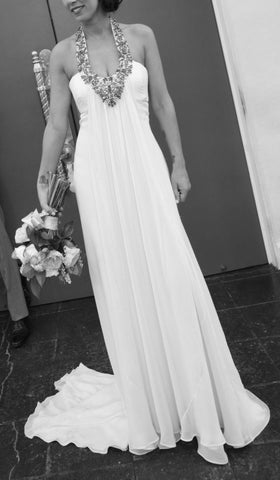 Amanda Wakeley Halter Gown