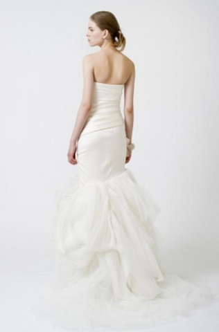 Vera Wang Asymmetrical Fiona Wedding Dress