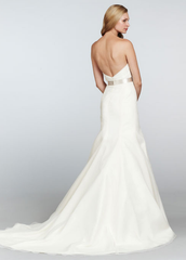 Jim Hjelm Laila Sweetheart Organza Wedding Dress