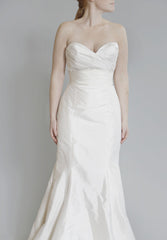 Tara Keely
TK2060
Silk
Tafetta
Trumpet
Ivory
Strapless
Wedding Dress front close