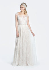 Paolo Sebastian 'Jolene' Lace A-line Wedding Dress
