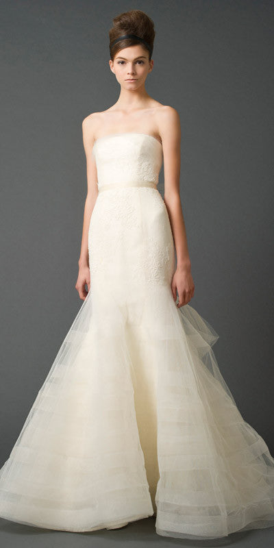 Vera wang trumpet wedding 2025 dress