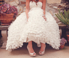 Melissa Sweet
Uma
Silk Organza
petal skirt
feminine 
trumpet