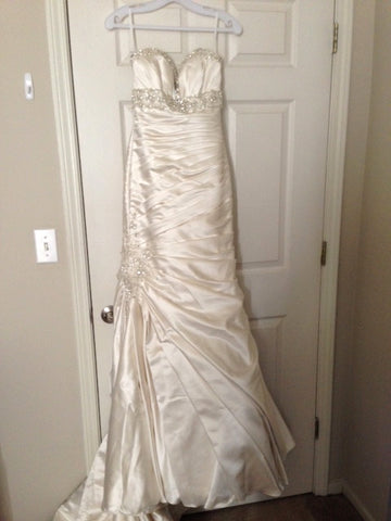Mori Lee Madeline Gardner Strapless Wedding Dress