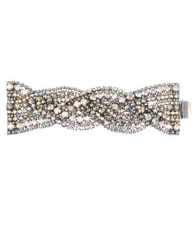 Crystal Aurora Bourealis Braided Crystal Bracelet