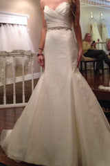 Jim Hjelm Laila Sweetheart Organza Wedding Dress