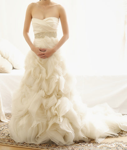 Vera Wang Ghillian Blossom Organza Wedding Dress