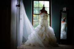 YSA Makino Mermaid Style Wedding Dress Front Wide