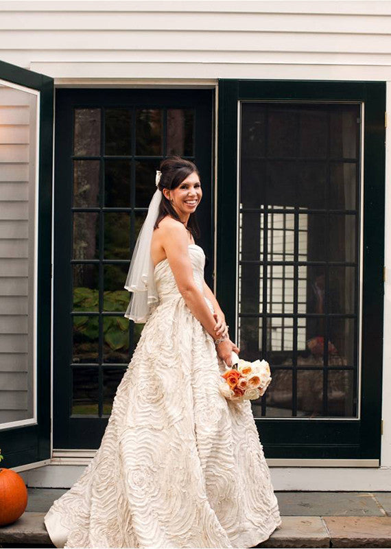 Amsale Blue Label Taffeta Dahlia Wedding Dress – Instant Filters 2