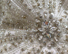 YSA Makino Mermaid Style Wedding Dress Detail Close