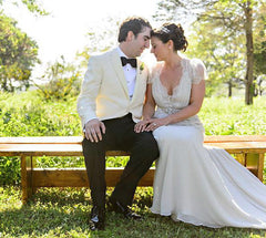 Jenny Packham Aspen Wedding Gown Front Sitting