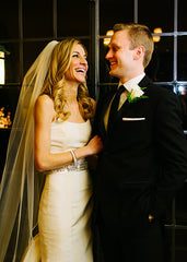 Oscar de la Renta Silk Faille Trumpet Wedding Dress