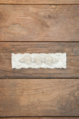 Crystal Pearl Garter