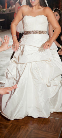 Monique Lhuillier Mystic Corset & Meringue Skirt