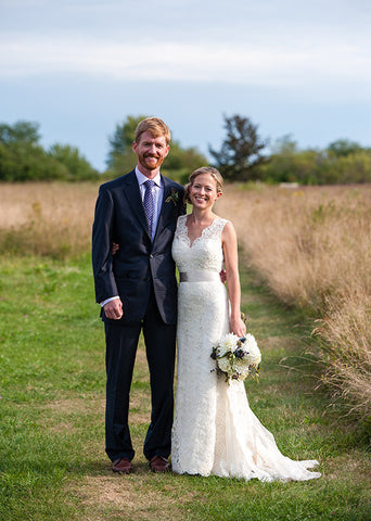 Modern Trousseau 'Lauren' Wedding Dress