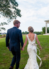 Modern Trousseau 'Lauren' Wedding Dress