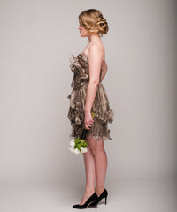 Marchesa
Gold
Knife Pleated
Short Dress
Party Dress
Side Wide