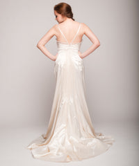 Mira Zwillinger
Sabrina
Satin
lace
Champagne
back wide